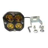 Offroad sis lambası sarı 20W 12-60V set 7.8x 6.8x7.8cm  /  LASS393-1 - 1