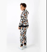 Triliya Dijital Baskılı Kapşonlu Mevsimlik Eşofman Takımı – Lüks Tasarım, 4-12 Yaş - 3