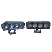 Offroad sis lambası set sarı beyaz - mavi gündüz ledli çakarlı 12.6 x 5 x 3.5 cm 12-60v /  LASS370 - 1