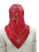 LEVİDOR İ-3806 TWİLL İPEK EŞARP - 6