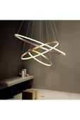 Gold / Oxygen / 80-60-40 cm / 3 Renk Işık / Sarkıt Avize - 2