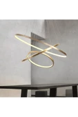 Gold / Oxygen / 80-60-40 cm / 3 Renk Işık / Sarkıt Avize - 5