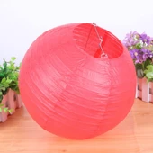 Japon Feneri Kırmızı 20 cm - 1