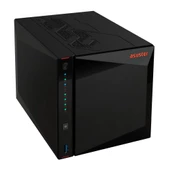 Asustor AS5404T Nas Kayıt Cihazı 4GB Ram-Max:16GB 4 Disk Tower Tipi (4x30TB Disk Desteği) 2.5GbE 4 ADT M2 NVME thumbnail 3