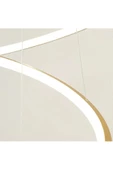 Gold / Spectral / 80-60-40-30 cm / 3 Renk Işık / Sarkıt Avize / 3 - 2