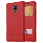 Samsung Galaxy Note 4 Uyumlu Pencereli Kapaklı Magnum Kılıf thumbnail 3