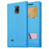 Samsung Galaxy Note 4 Uyumlu Pencereli Kapaklı Magnum Kılıf thumbnail 6