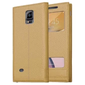 Samsung Galaxy Note 4 Uyumlu Pencereli Kapaklı Magnum Kılıf thumbnail 5