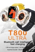 Torima T800 Ultra 45Mm Tam Ekran Bt Çağrı Özellikli Akıllı Saat Turuncu - 2