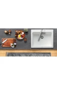 EVIER Granit Evye Maya Series White (Beyaz) - 1