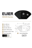 Evıer Granit Evye Moon Series Grey - Gri (Köşe Model) - 3