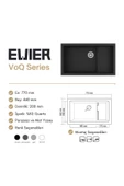 EVIER Granit Evye VoQ Series Gray (Gri) - 3