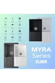 EVIER Granit Evye Myra Series Grey (Gri) - 4