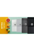EVIER Granit Evye Myra Series Grey (Gri) - 5