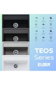 Evıer Granit Evye Teos Series Black (Siyah) - 3