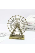 Dekoratif Metal The London Eye Biblo Dönme Dolap Biblo 15 Cm - 1