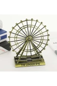 Dekoratif Metal The London Eye Biblo Dönme Dolap Biblo 15 Cm - 3