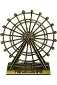 Dekoratif Metal The London Eye Biblo Dönme Dolap Biblo 9 Cm - 1