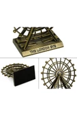 Dekoratif Metal The London Eye Biblo Dönme Dolap Biblo 9 Cm - 6
