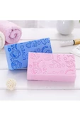 Bebek Ve Yetişkin Doğal Kore Banyo Kesesi Ve Süngeri, Banyo Lifi, Doğal, Yumuşak Kese 2 Adet - 4