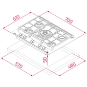 Teka Gzc 75330 Xbc Wh (E4) Beyaz Ocak - 6