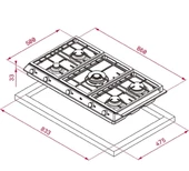 Teka Ex 90.1 5G Aı Al Dr Cı Inox Ocak - 2