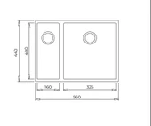Teka Square 560 Tg Stone Grey Granit Eviye - 3