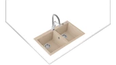 Teka Forsquare 790 Tg Avena Beige Granit Eviye - 2