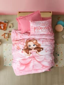 Cotton Box Junior Tek Kişilik Lastikli Çarşaflı Nevresim Takımı Gimbiya Pembe - 1