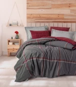 Cotton Box Warm Flanel Tek Kişilik Nevresim Takımı Sento Gri - 1