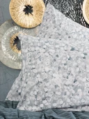 Cotton Box Minimal Çift Kişilik Lastikli Çarşaflı Nevresim Takımı Molly Antrasit thumbnail 2