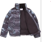 Calvin Klein Iridescent Stand Collar Kadın Puffer Mont - 4