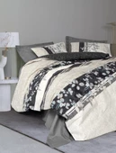 Cotton Box Tek Kişilik Nevresim Takımı Lehlare Antrasit thumbnail 1