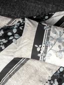 Cotton Box Tek Kişilik Nevresim Takımı Lehlare Antrasit thumbnail 2