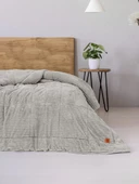 Cotton Box Wave Çift Kişilik Yorgan Gri 195x215 cm - 1