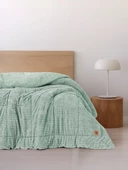 Cotton Box Wave Tek Kişilik Yorgan Adaçayı 155x215 cm - 1