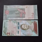 Escoines Koleksiyon 2 Bolivar 2018 Venezuela ÇİL eski yabancı kağıt para - 3996366edfe69dd90c - 1