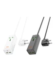 Hoco AC9A 1.5M Talent 2 Adet USB 1 Adet Type-C 1 Adet Priz PD30W Şarj Aleti - 2