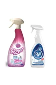 DİVERSEY DİVERSEY Clonet Kireç Sökücü Banyo Temizleyici 750 Ml + Duş Sil Duşakabin Temizleyici 500 Ml - 1