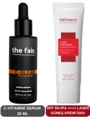 the fair. C Vitamini Aydınlatıcı Gözenek Bakım ve Güneş Kremi Set - 1