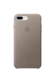 Daytona Apple Iphone 7/8 Plus Deri Kılıf - Vizon - 1
