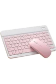 Daytona Mk-4 Kablosuz Ergonomik Apple Manyetik Tablet Kılıf Uyumlu Klavye Mouse Kiti(TürkçeQ Klavye) - 1
