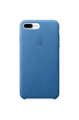 Daytona Apple Iphone 7/8 Plus Deri Kılıf - Mavi - 1