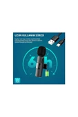 Daytona K9L - Iphone Telefon Için Yaka Mikrofonu Kablosuz (GİRİŞ:LİGHTNİNG ALICI / ÇIKIŞ:MİKROFON) - 4