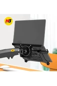 Daytona Nb Bayou F80- L Amortisörlü 10"-17" Uyumlu Laptop Standı - 2