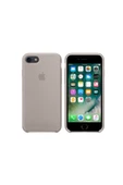 Daytona Apple 7/8 Uyumlu Silikon Ultra Slim Mikrofiber Astarlı Telefon Kılıfı-pebble/koyu Gri - 3