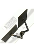 Daytona North Bayou Nb F160 17-27 " Çift Kol Amortisörlü 2023 Yeni Tasarım Vesa Monitör Standı - 2