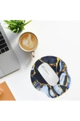 Daytona Desenli Ergonomik Desenli Mouse Pad Ve Bilek Desteği Set Siyah - Volkanik - 2