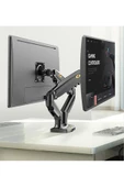 Daytona North Bayou Nb F160 17-27 " Çift Kol Amortisörlü 2023 Yeni Tasarım Vesa Monitör Standı - 1