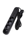 Daytona Gbx MG-101 10A 2500W Akıllı Akım Dengeleme 3xusb Termal Akım Korumalı Priz - 3